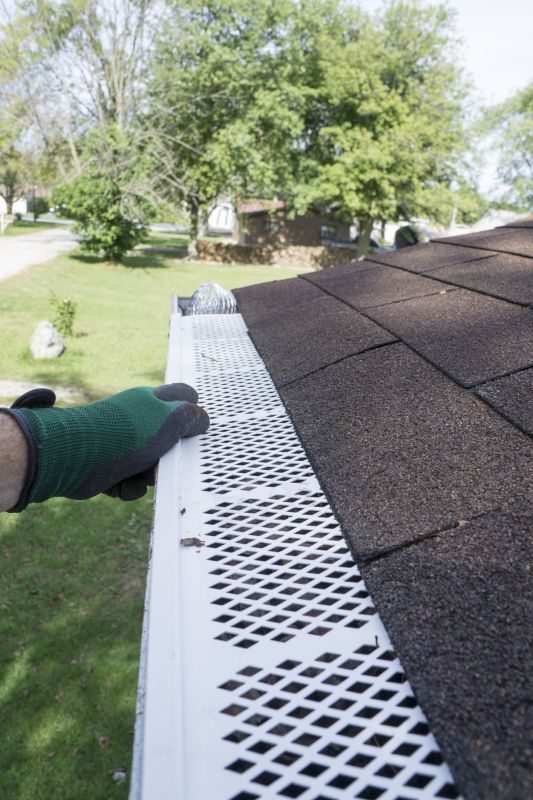 Gutter Cap Installation detail